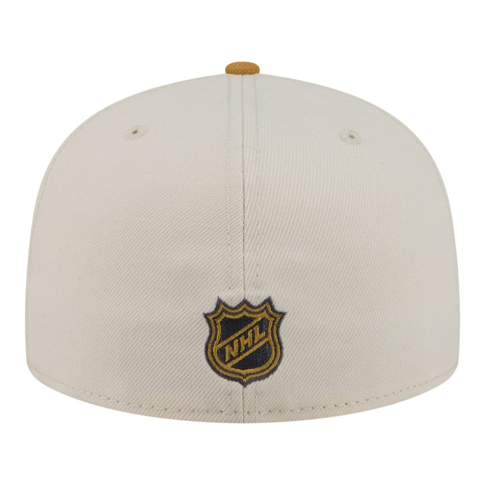 San Jose Sharks - New Era Colorpack Two-Tone 59FIFTY Fitted Hat Cream/Tan