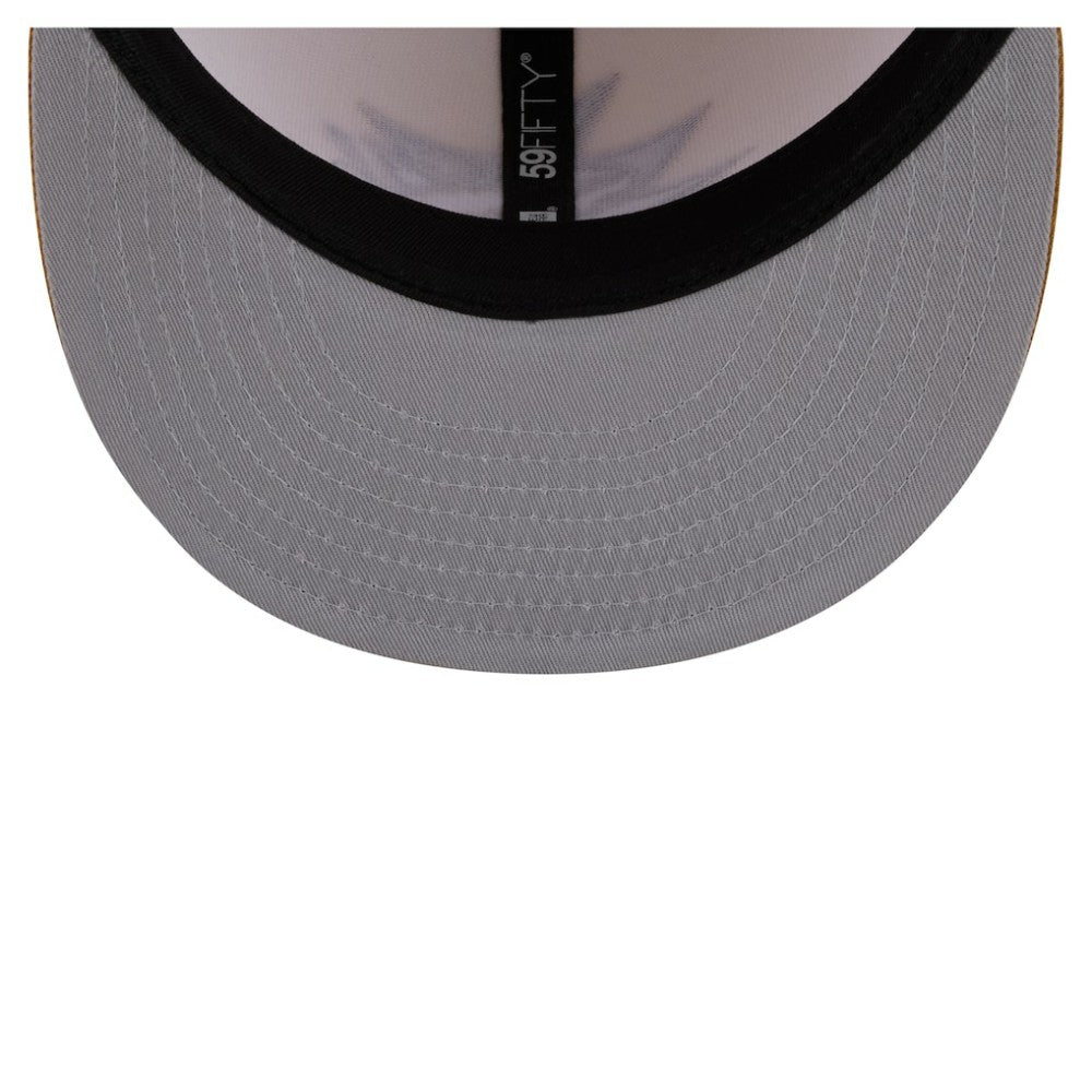 San Jose Sharks - New Era Colorpack Two-Tone 59FIFTY Fitted Hat Cream/Tan