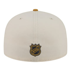 Edmonton Oilers - New Era Colorpack Two-Tone 59FIFTY Fitted Hat Cream/Tan