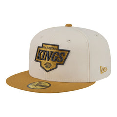 Los Angeles Kings - New Era Colorpack Two-Tone 59FIFTY Fitted Hat Cream/Tan