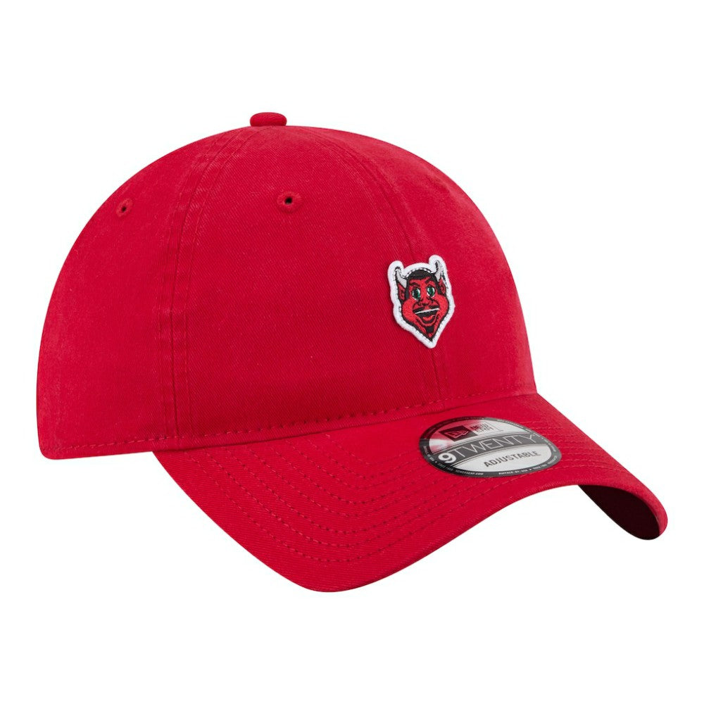 New Jersey Devils - New Era Unisex Mascot Patch 9TWENTY Adjustable Hat Red