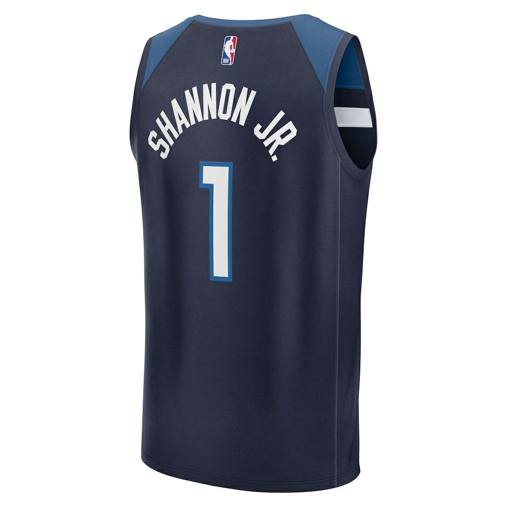 Fanatics - Terrence Shannon Jr. Minnesota Timberwolves Fast Break Replica Jersey - Navy - Icon Edition