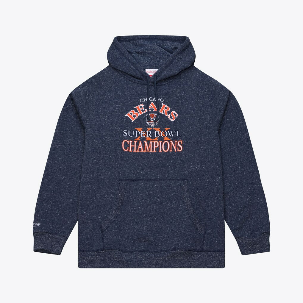 Chicago Bears 1985 Super Bowl Champions Winning Streak Hoodie Navy - Mitchell & Ness