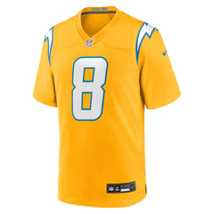 Omarion Hampton Los Angeles Chargers Alternate Charger Power Game Player Jersey Gold - Nike