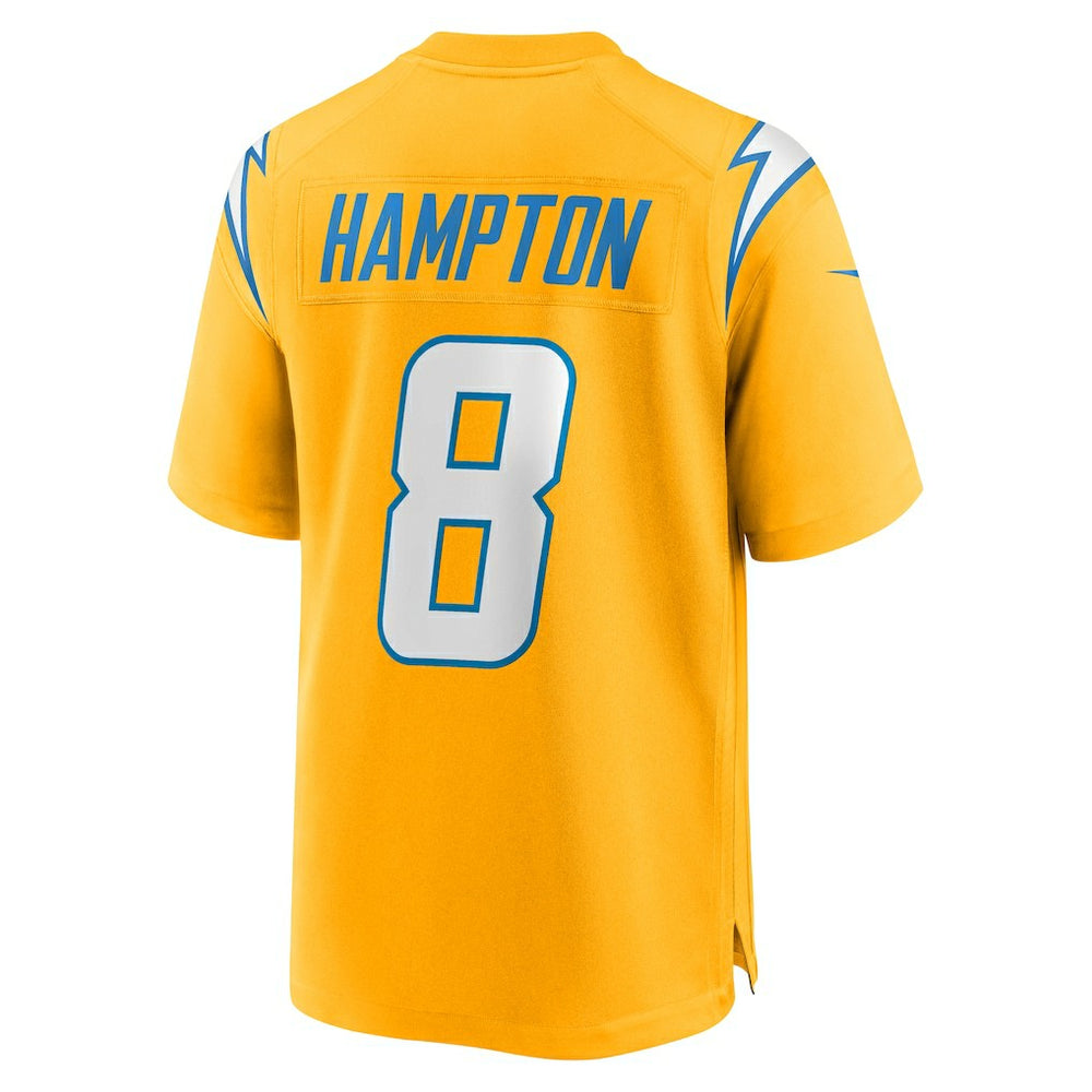 Omarion Hampton Los Angeles Chargers Alternate Charger Power Game Player Jersey Gold - Nike
