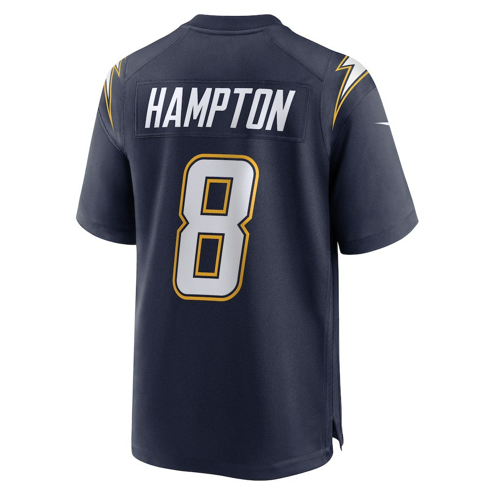 Omarion Hampton Los Angeles Chargers Alternate Super Chargers Game Player Jersey - Navy | NFL Jerseys