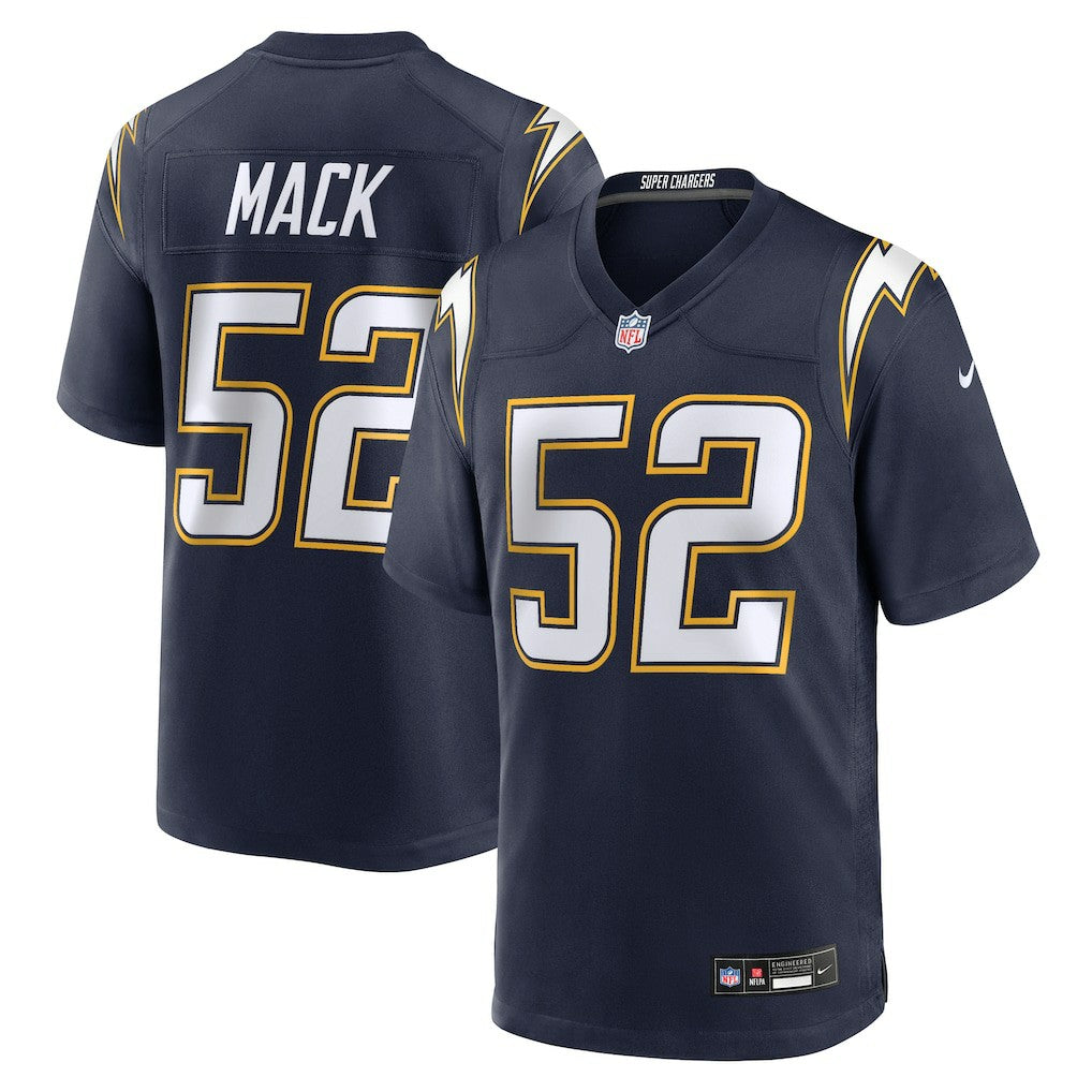 Khalil Mack Los Angeles Chargers Alternate Super Chargers Game Player Jersey Navy - Nike