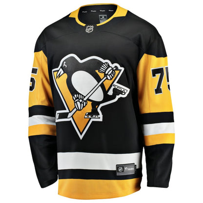 Connor Clifton Pittsburgh Penguins Fanatics Home Breakaway Jersey - Black | NHL Jerseys