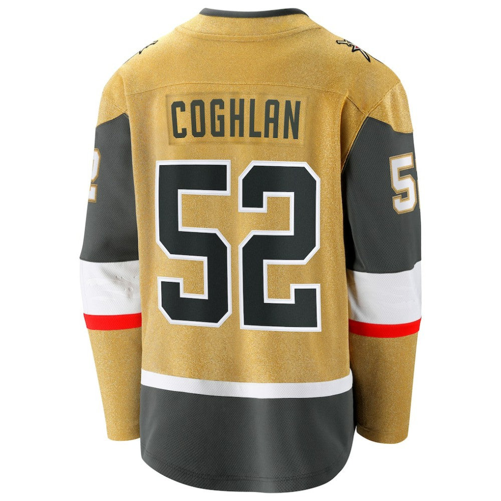 Dylan Coghlan Vegas Golden Knights Fanatics Home Breakaway Jersey Gold