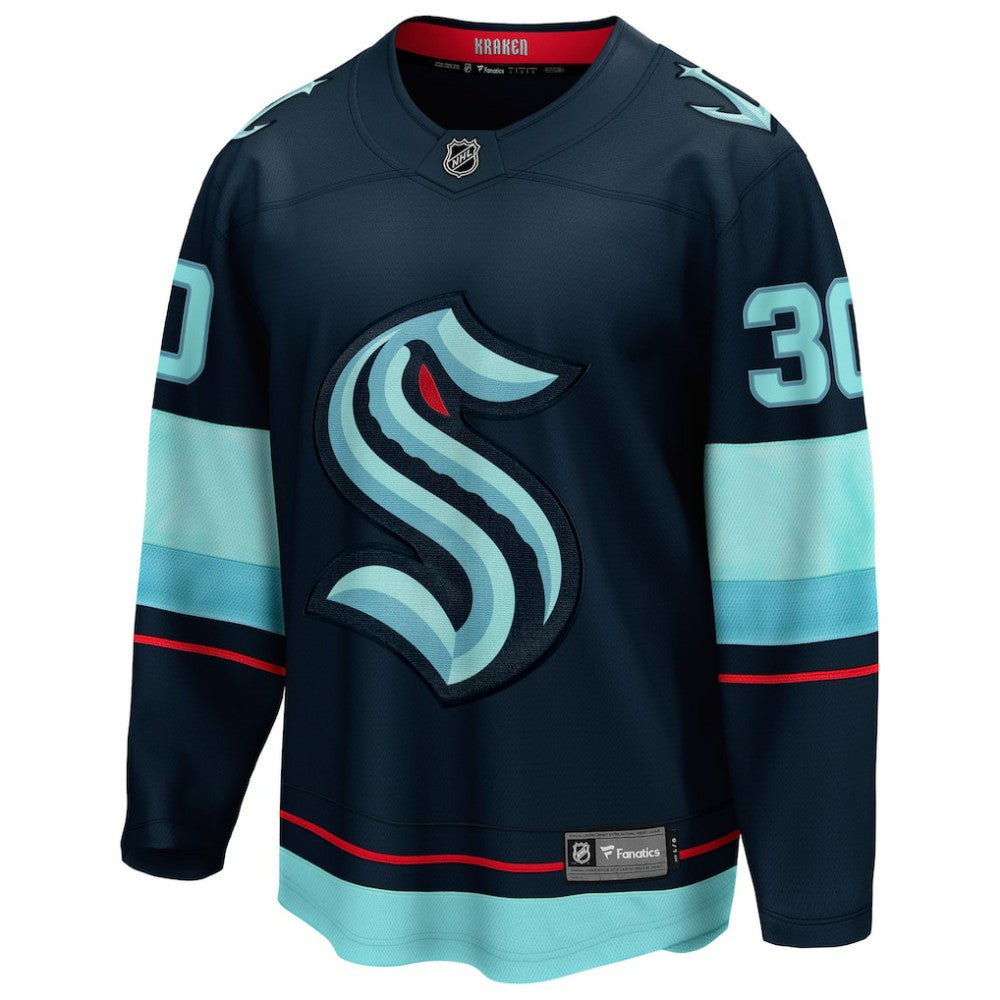 Matt Murray Seattle Kraken Fanatics Home Breakaway Jersey - Deep Sea Blue | NHL Jerseys