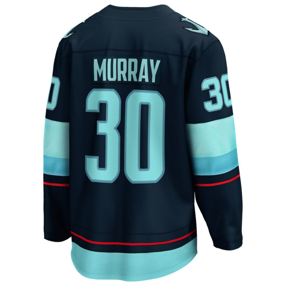 Matt Murray Seattle Kraken Fanatics Home Breakaway Jersey - Deep Sea Blue | NHL Jerseys