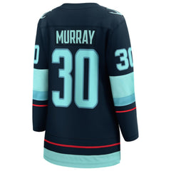 Matt Murray Seattle Kraken Fanatics Women's Home Breakaway Jersey Deep Sea Blue