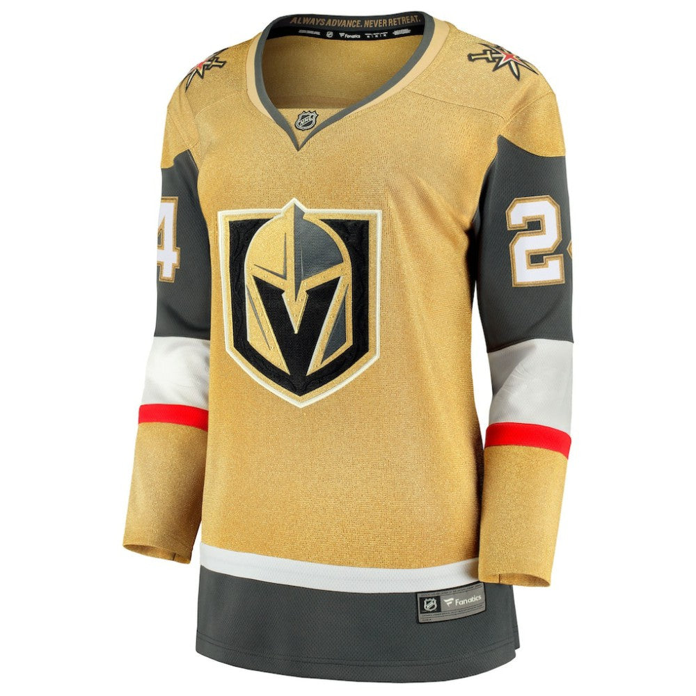 Jaycob Megna Vegas Golden Knights Fanatics Women's Home Breakaway Jersey - Gold | NHL Jerseys