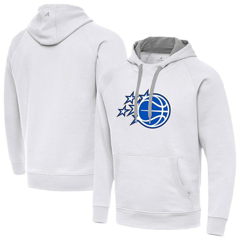 NBA - Orlando Magic Antigua New Logo Victory Pullover Hoodie - White