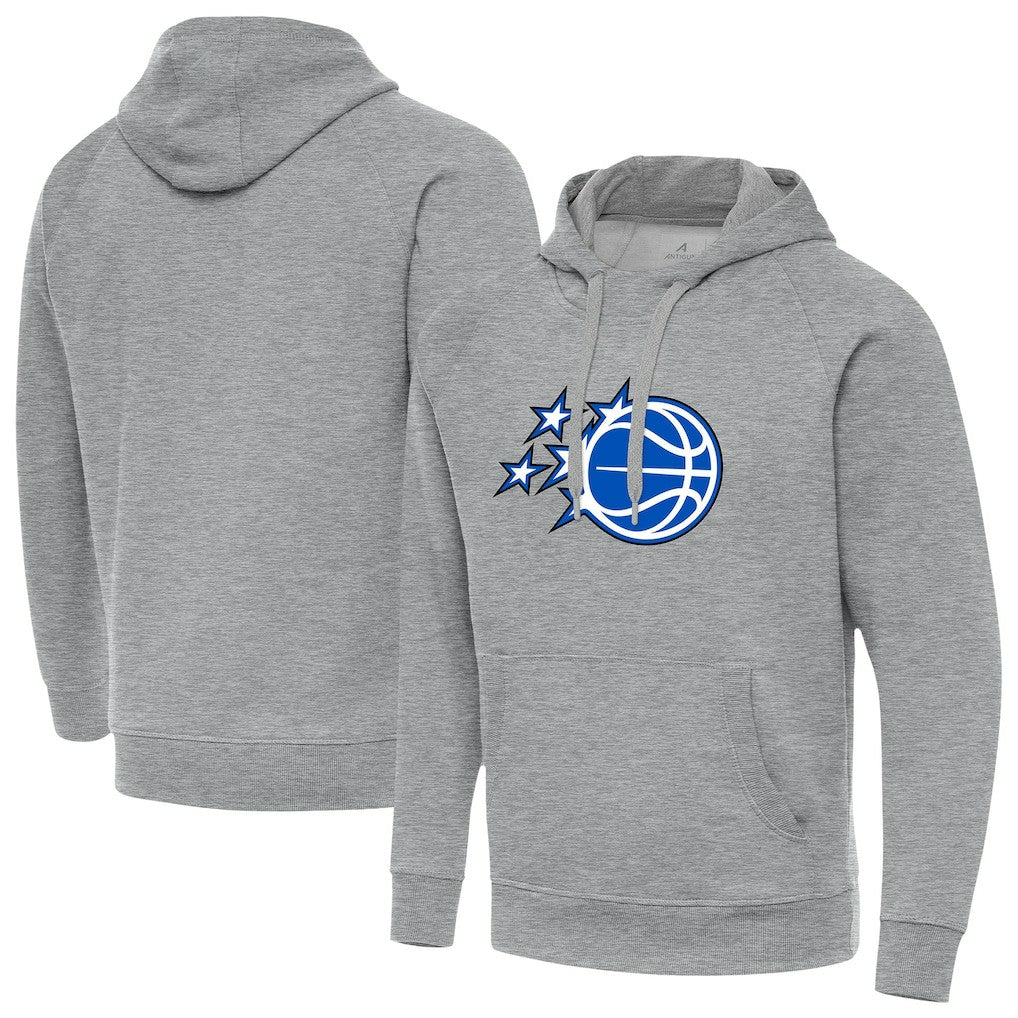 NBA - Orlando Magic Antigua New Logo Victory Pullover Hoodie - Heather Gray