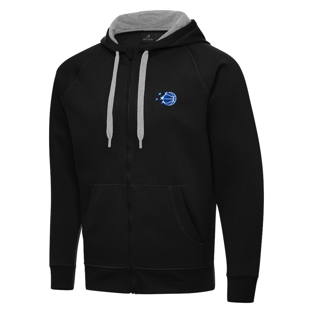 NBA - Orlando Magic Antigua New Logo Victory Full-Zip Hooded Sweatshirt - Black