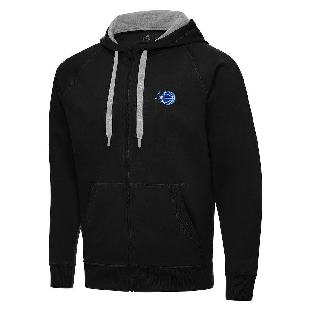 NBA - Orlando Magic Antigua New Logo Victory Full-Zip Hooded Sweatshirt - Black