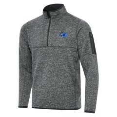 NBA - Orlando Magic Antigua New Logo Fortune Quarter-Zip Pullover Jacket - Heather Gray