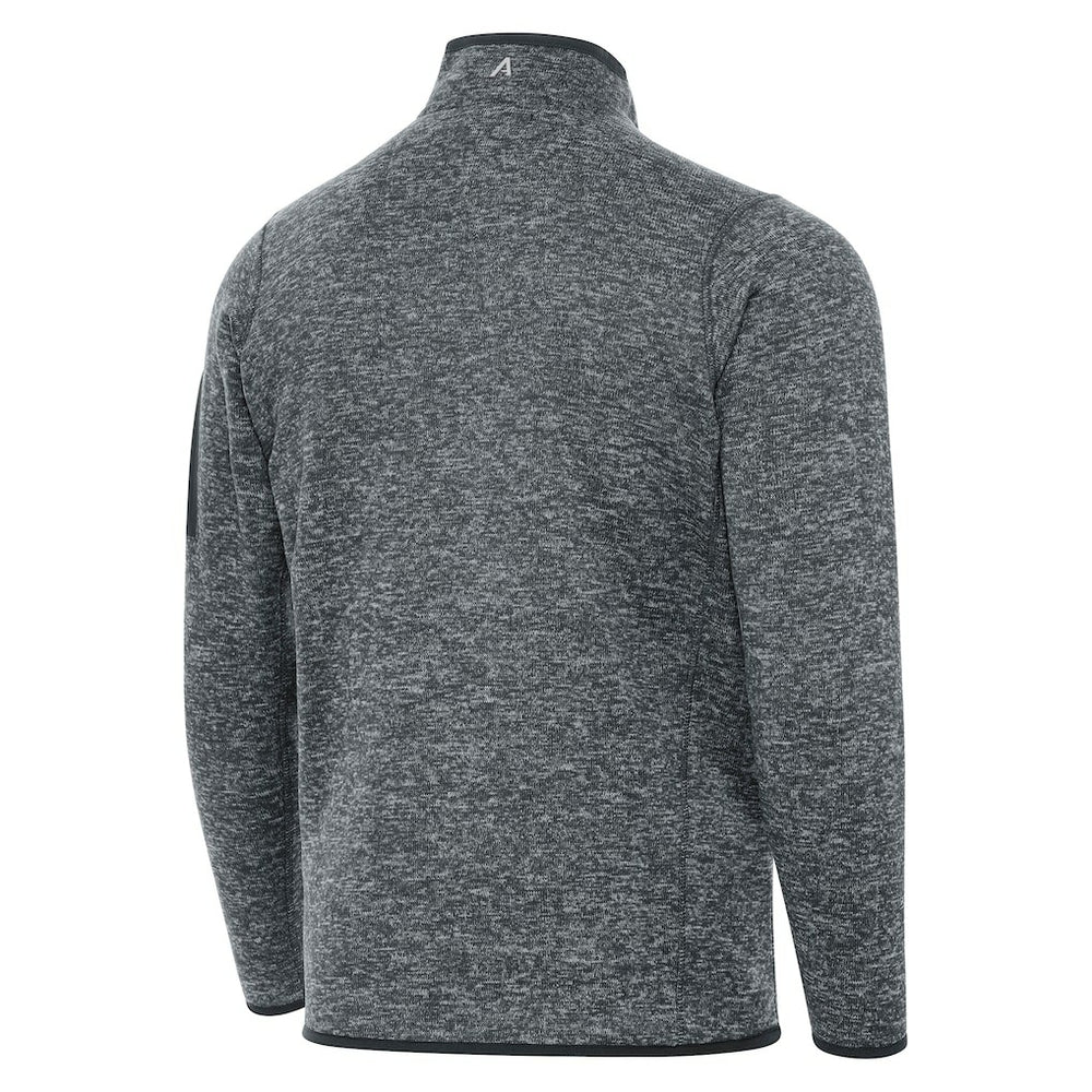 NBA - Orlando Magic Antigua New Logo Fortune Quarter-Zip Pullover Jacket - Heather Gray