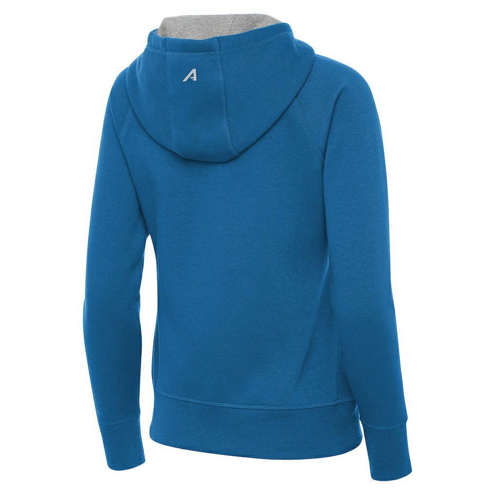 NBA - Orlando Magic Antigua Women's New Logo Victory Full-Zip Hooded Sweatshirt - Blue