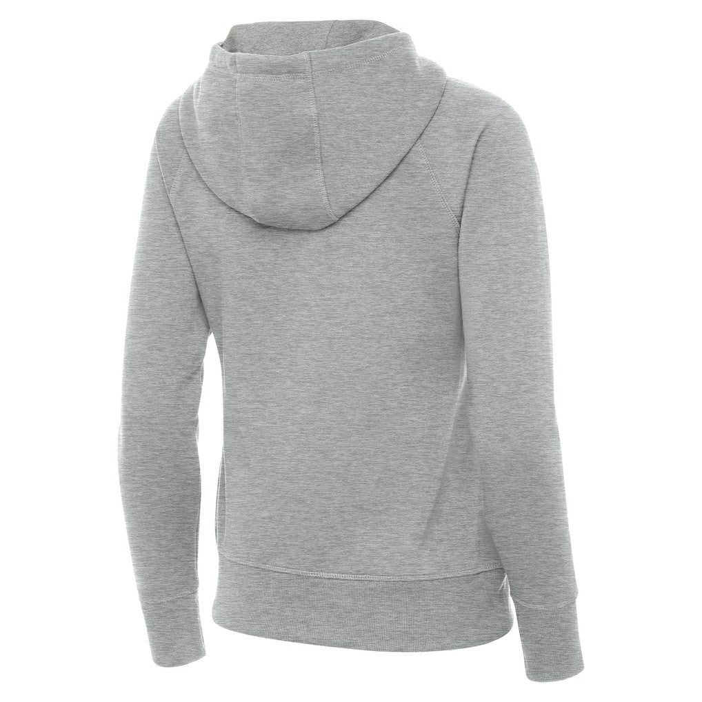 NBA - Orlando Magic Antigua Women's New Logo Victory Full-Zip Hooded Sweatshirt - Heather Gray