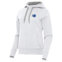 NBA - Orlando Magic Antigua Women's New Logo Victory Full-Zip Hooded Sweatshirt - White
