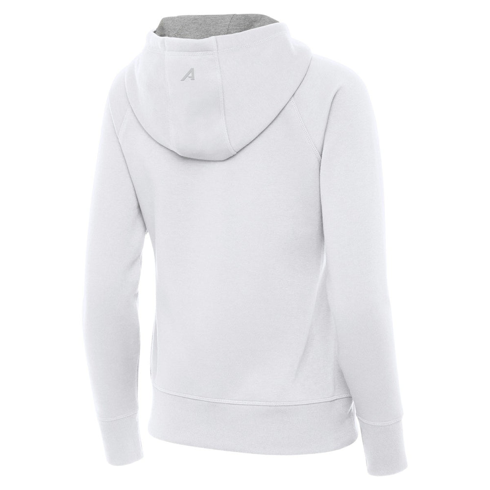 NBA - Orlando Magic Antigua Women's New Logo Victory Full-Zip Hooded Sweatshirt - White