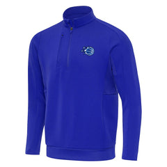 New Era - Orlando Magic Antigua New Logo Generation Quarter-Zip Pullover Top - Royal