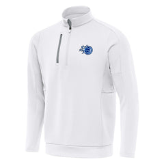 New Era - Orlando Magic Antigua New Logo Generation Quarter-Zip Pullover Top - White