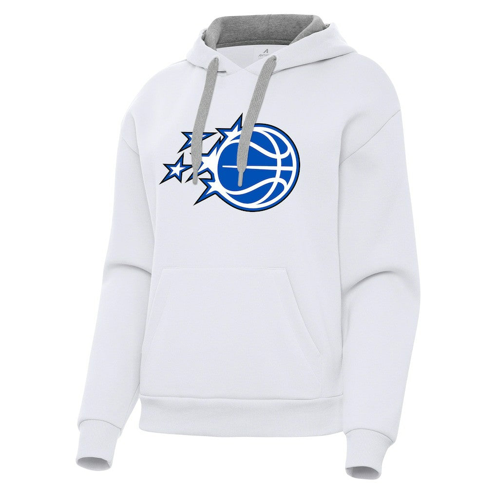 NBA - Orlando Magic Antigua Women's New Logo Victory Pullover Hoodie - White