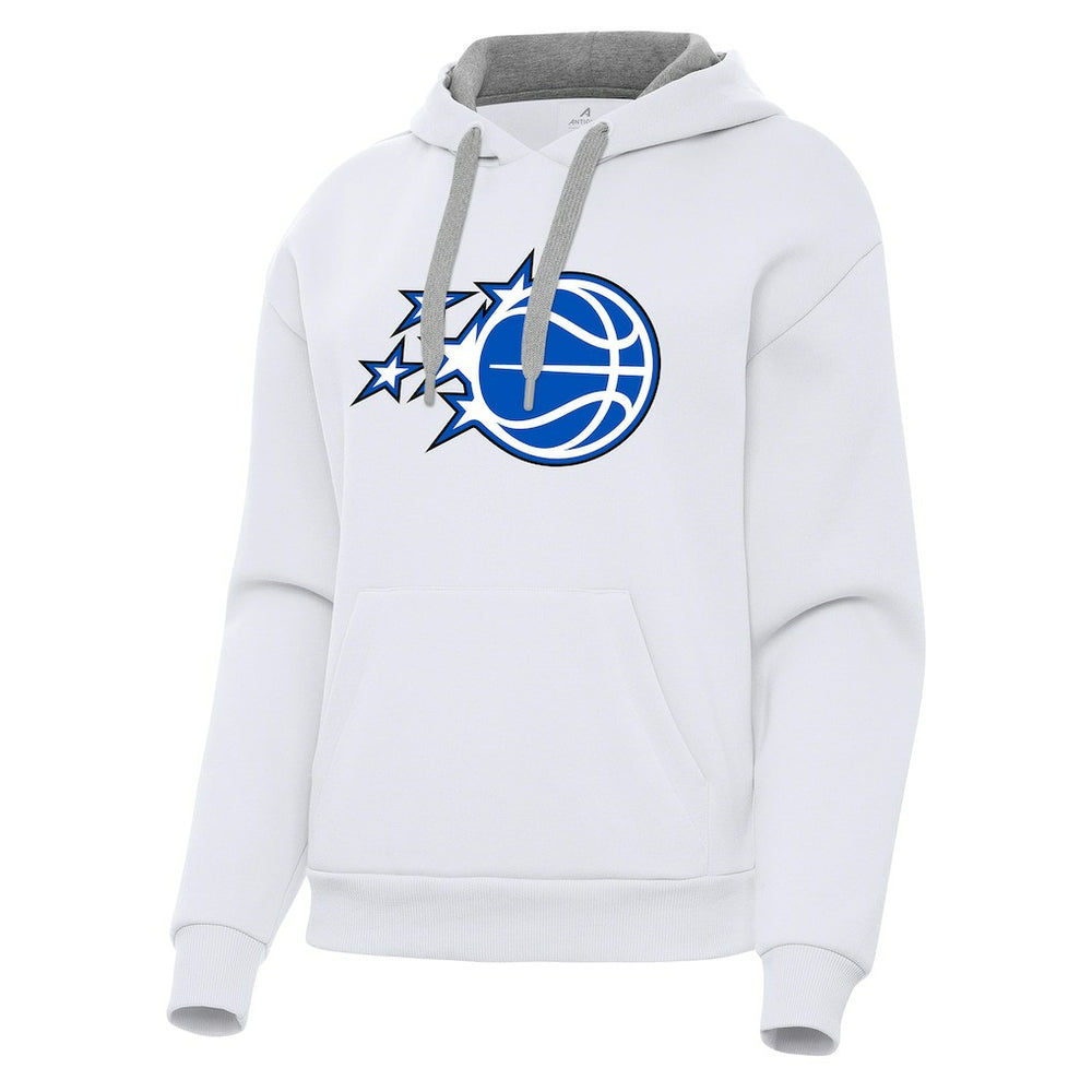 NBA - Orlando Magic Antigua Women's New Logo Victory Pullover Hoodie - White