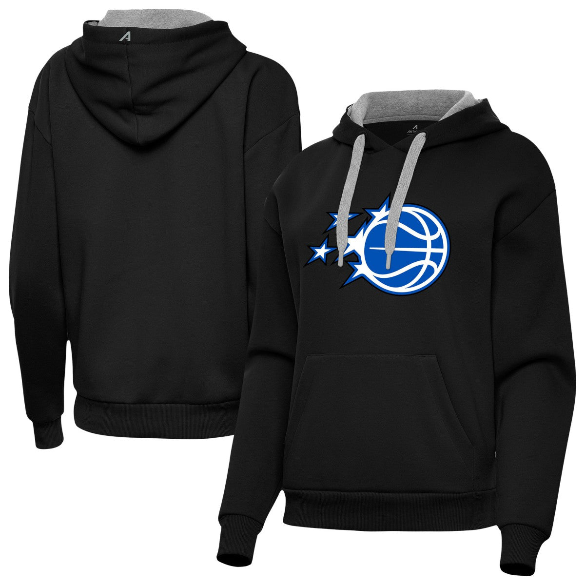 NBA - Orlando Magic Antigua Women's New Logo Victory Pullover Hoodie - Black