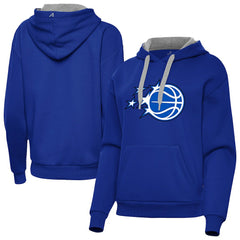 NBA - Orlando Magic Antigua Women's New Logo Victory Pullover Hoodie - Royal