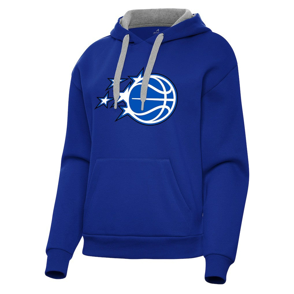 NBA - Orlando Magic Antigua Women's New Logo Victory Pullover Hoodie - Royal