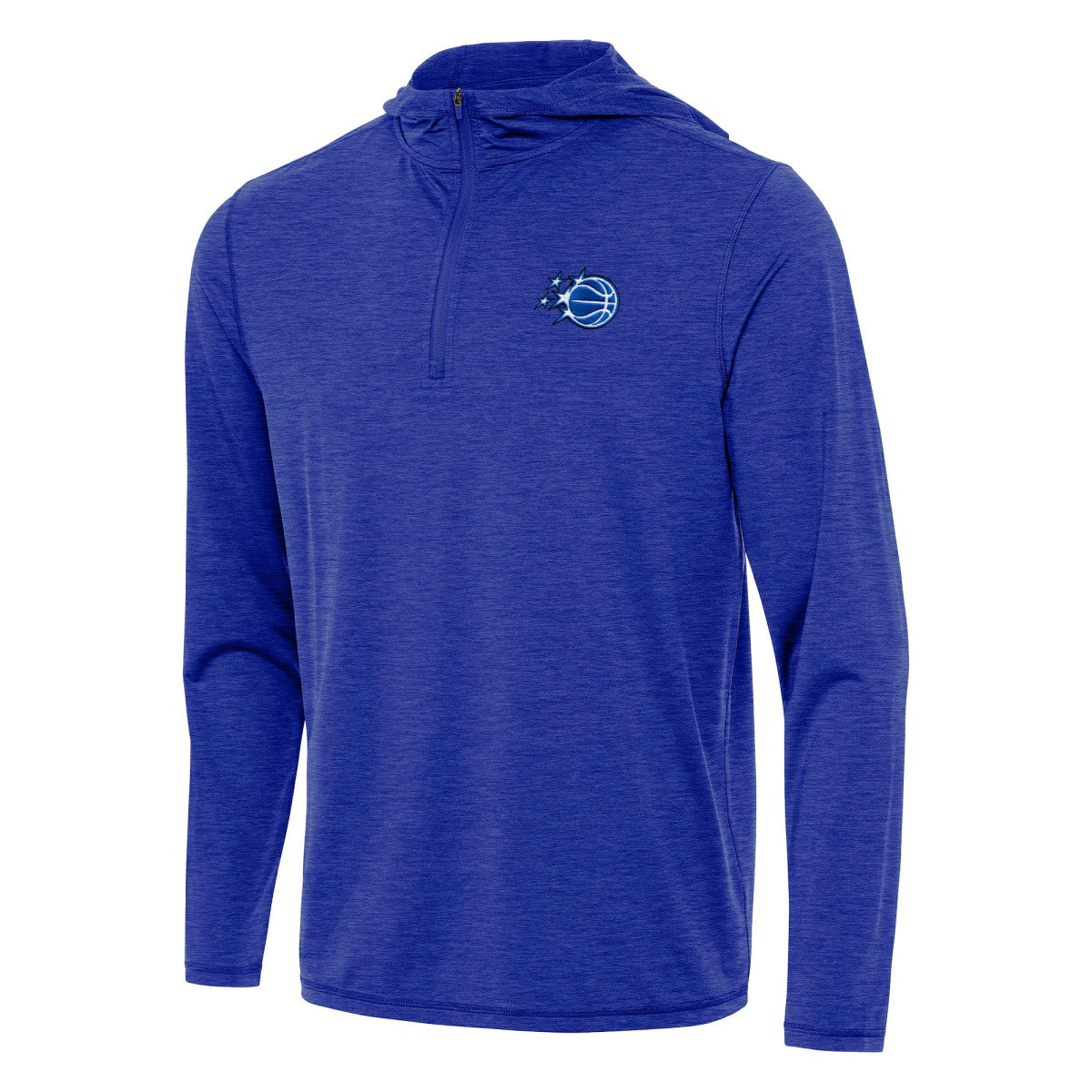 NBA - Orlando Magic Antigua New Logo Tidy Quarter-Zip Hoodie - Heather Royal