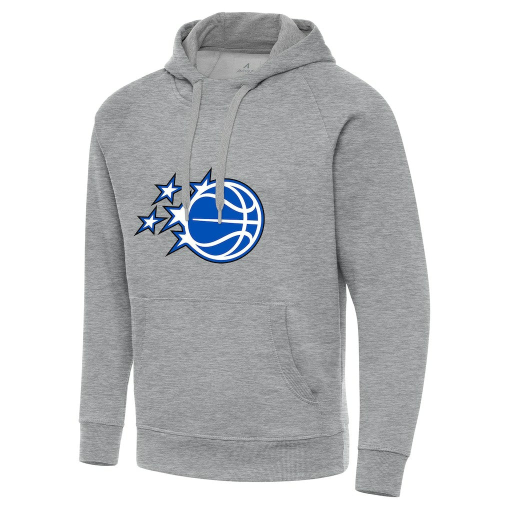 NBA - Orlando Magic Antigua New Logo Tall Victory Pullover Hoodie - Heather Gray
