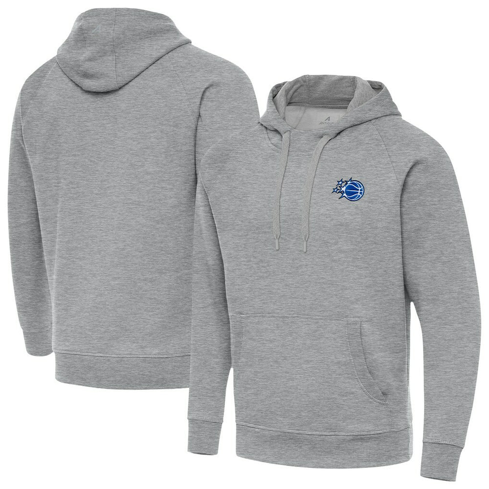 NBA - Orlando Magic Antigua New Logo Victory Pullover Hoodie - Heather Gray