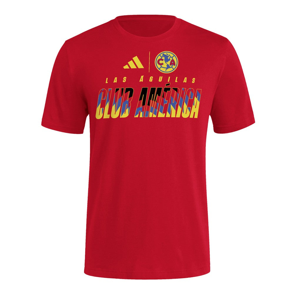 Adidas Club America Leagues Cup T-Shirts - Red