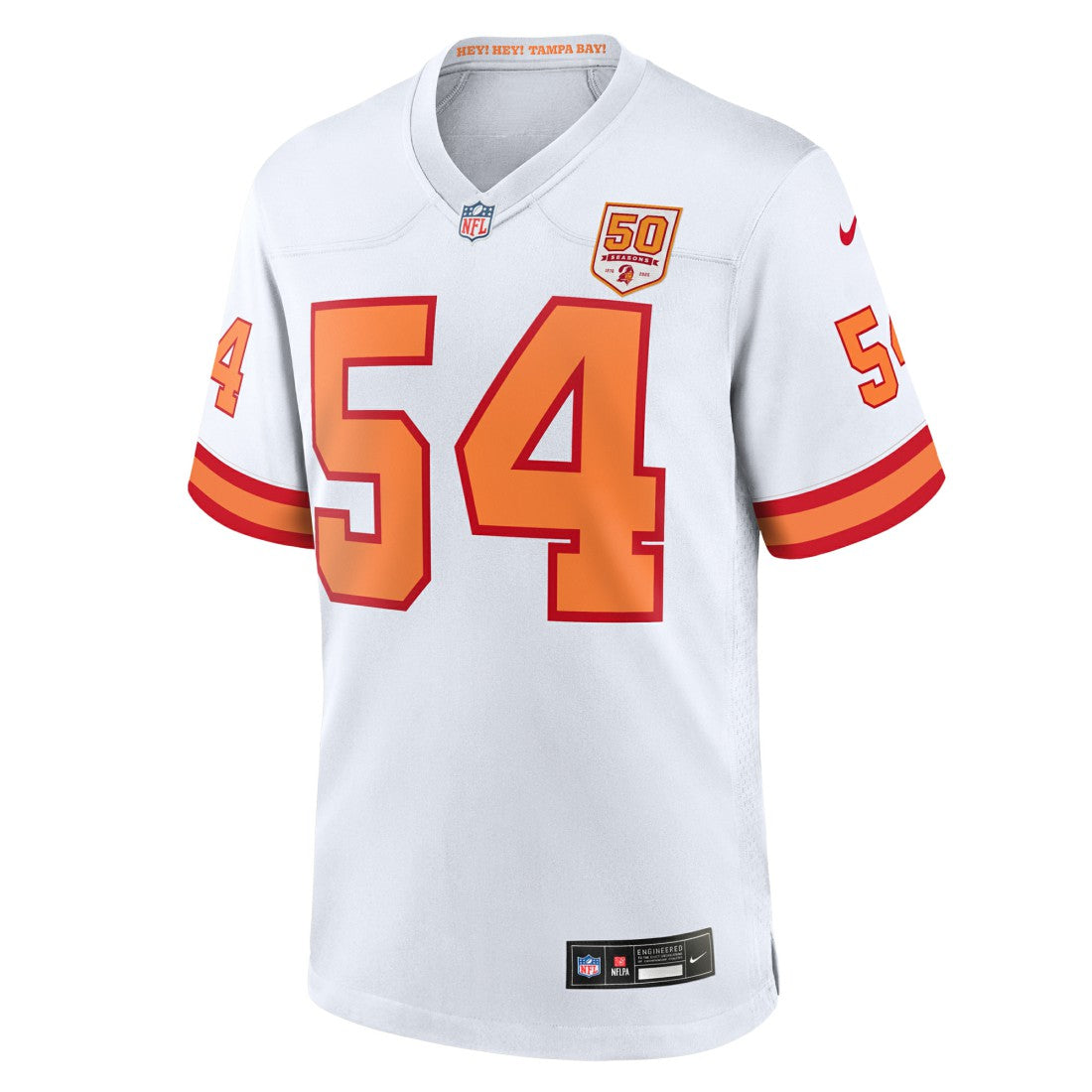 Lavonte David '76 Tampa Bay Buccaneers 50th Season Game Jersey White - Nike
