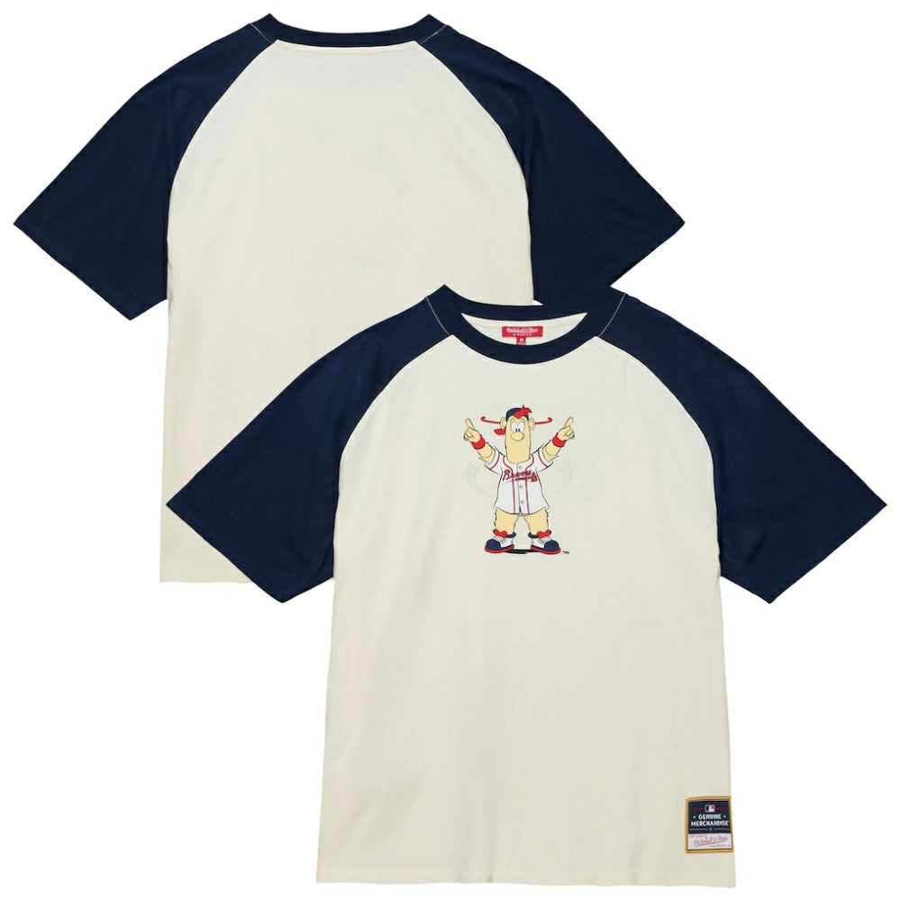 Atlanta Braves Mitchell & Ness Women's Boyfriend Raglan T-Shirt Online
