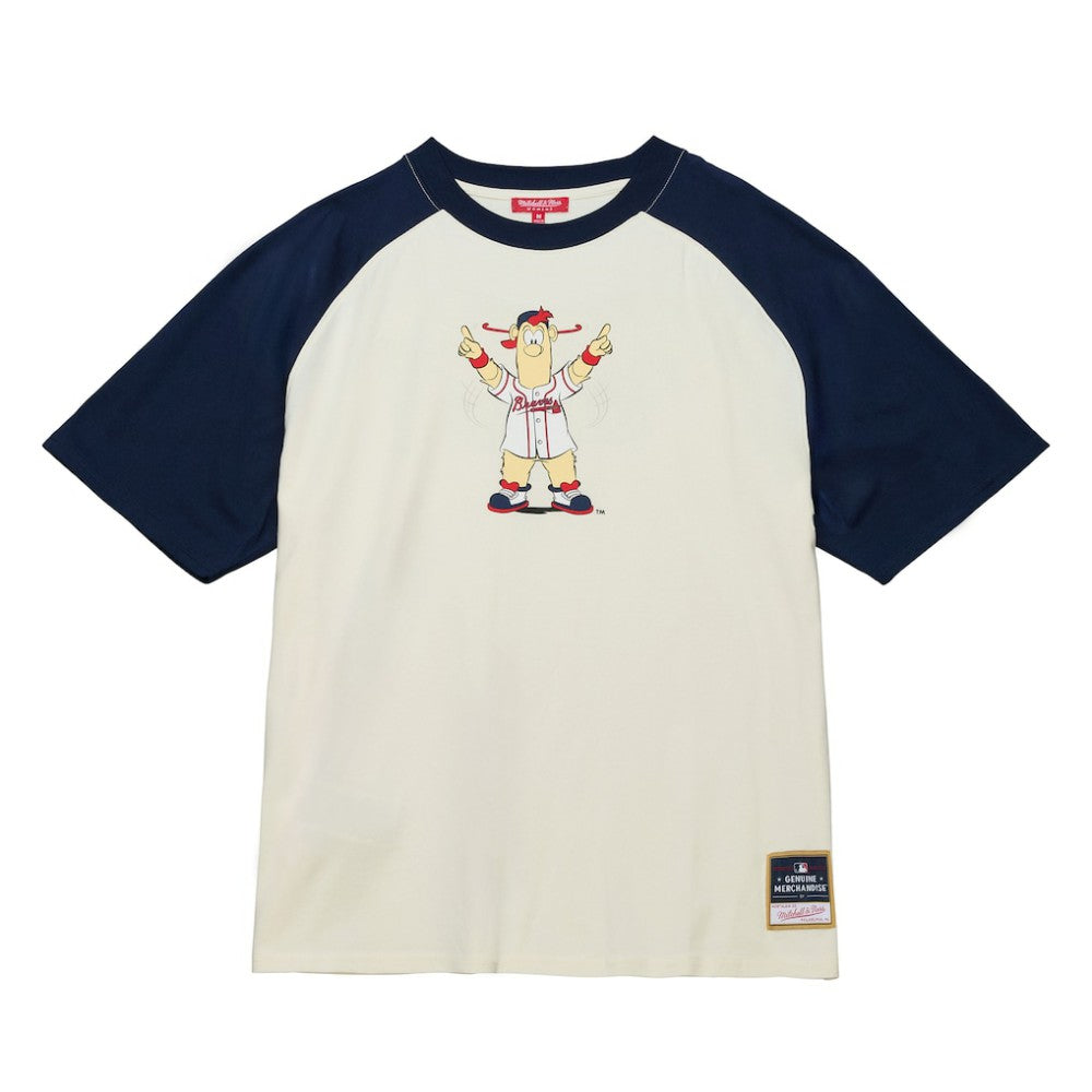 Atlanta Braves Mitchell & Ness Women's Boyfriend Raglan T-Shirt Online