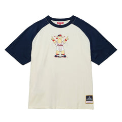 Atlanta Braves Mitchell & Ness Women's Boyfriend Raglan T-Shirt Online
