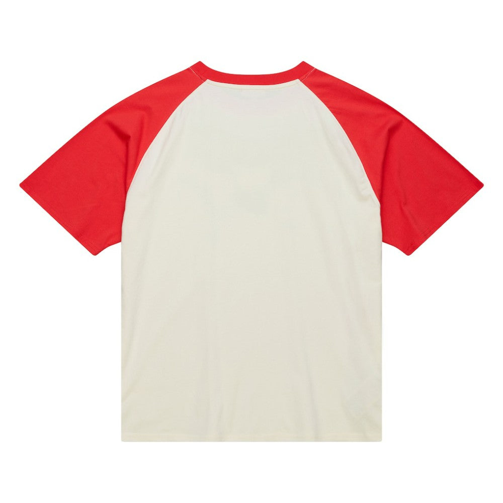 Boston Red Sox Mitchell & Ness Women's Boyfriend Raglan T-Shirt for sale