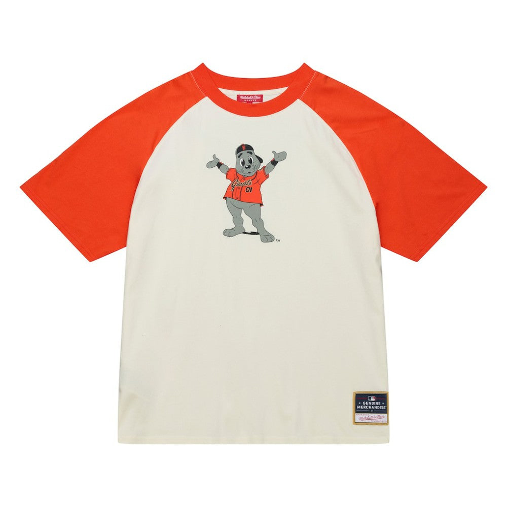 San Francisco Giants Mitchell & Ness Women's Boyfriend Raglan T-Shirt Clearance