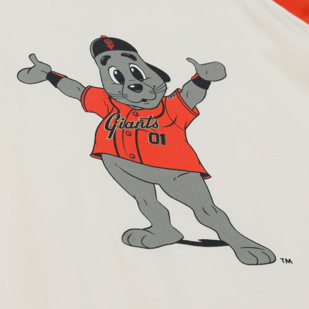 San Francisco Giants Mitchell & Ness Women's Boyfriend Raglan T-Shirt Clearance