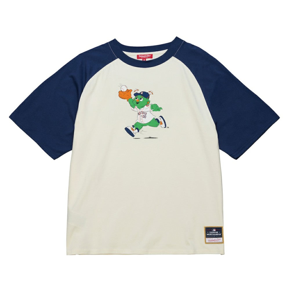 Houston Astros Mitchell & Ness Women's Boyfriend Raglan T-Shirt for sale
