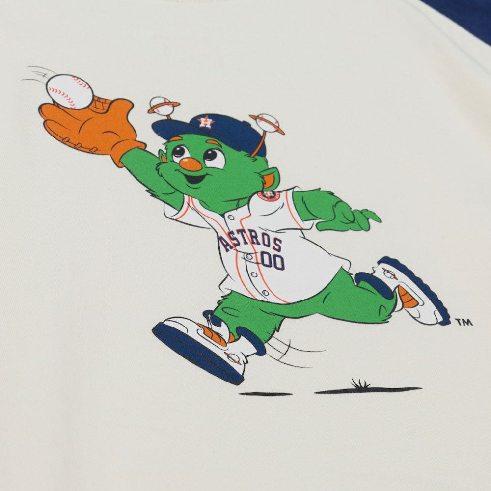 Houston Astros Mitchell & Ness Women's Boyfriend Raglan T-Shirt for sale
