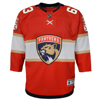 Brad Marchand Florida Panthers Outerstuff Youth Premier Player Jersey - Red | NHL Jerseys