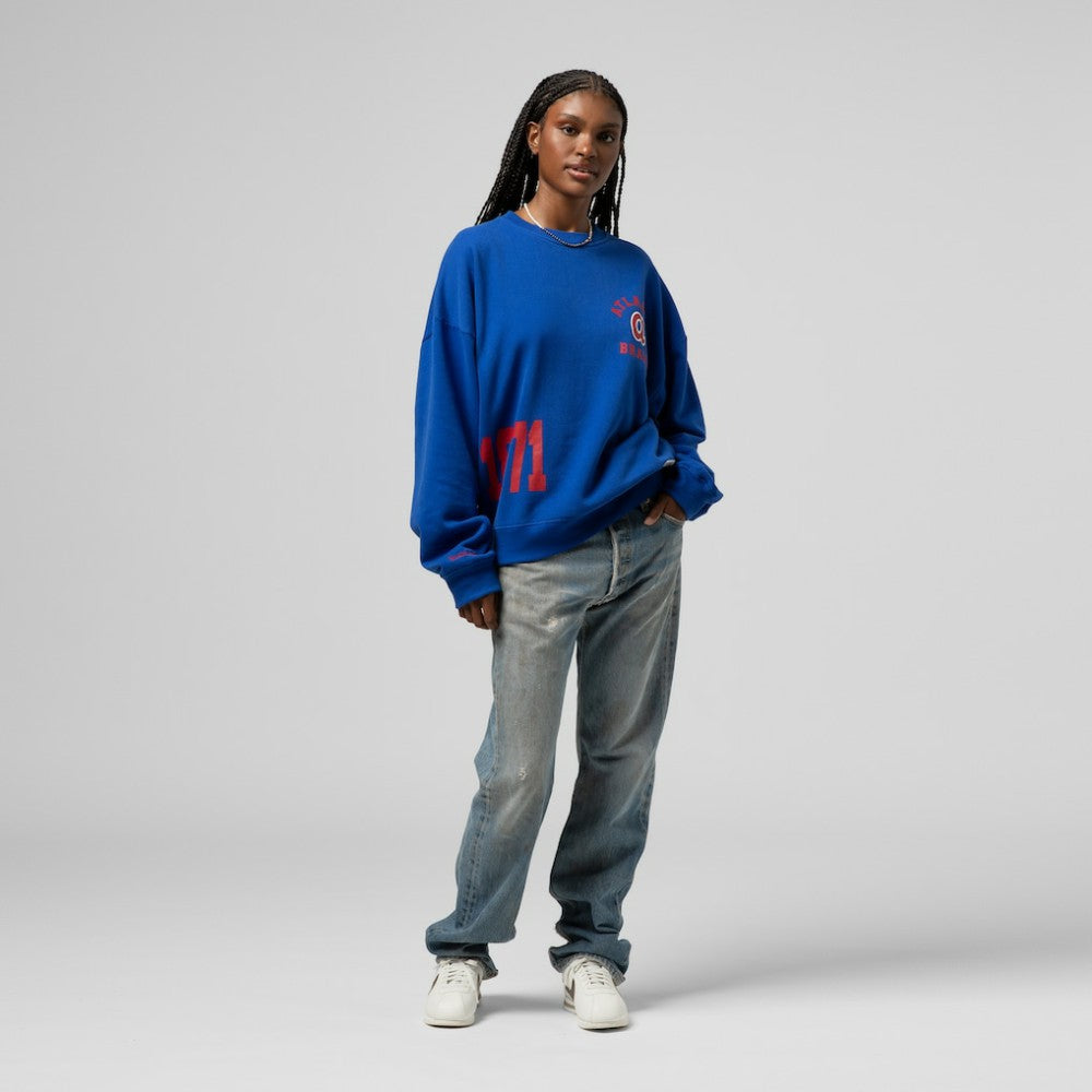 Atlanta Braves Mitchell & Ness Women's Cooperstown Collection Crewneck Sweatshirt Near Me