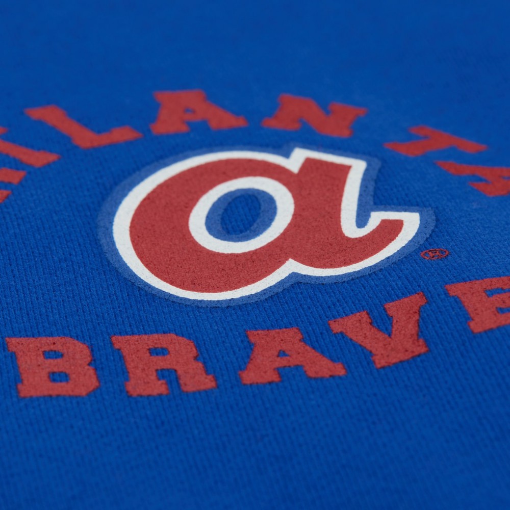 Atlanta Braves Mitchell & Ness Women's Cooperstown Collection Crewneck Sweatshirt Near Me